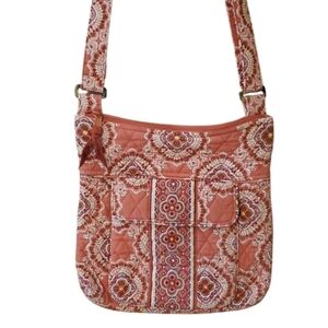 Vera Bradley Orange Floral‎ Hipster Crossbody Bag